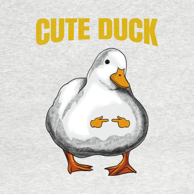 cute duck meme by milatees